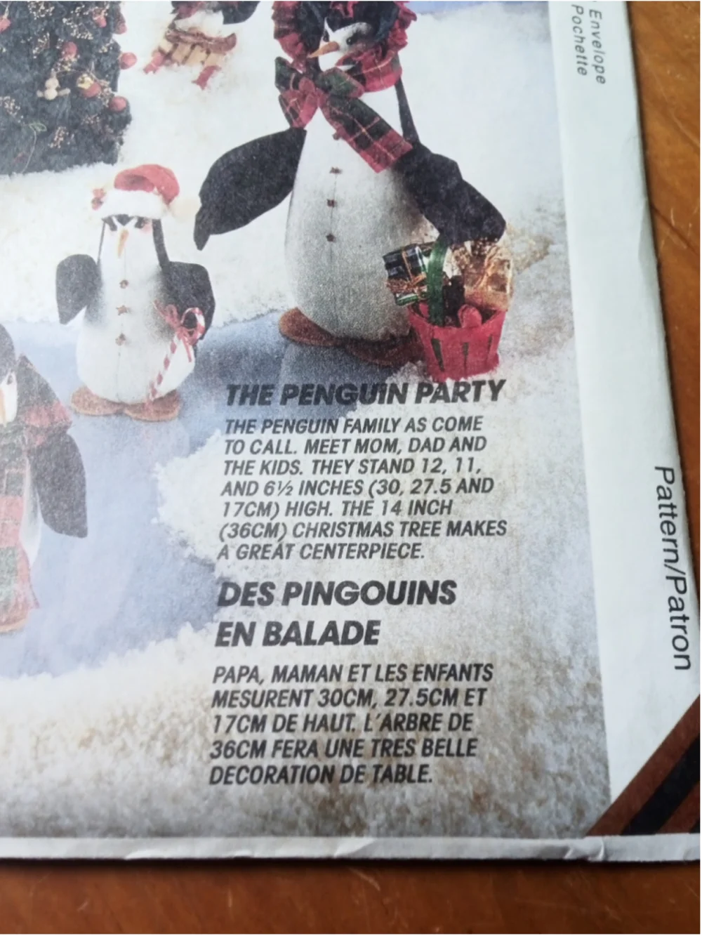 McCall's Crafts Penguin Party Sewing Pattern